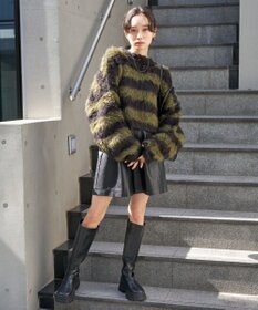 WEGO ファータッチボーダーショートプルオーバー