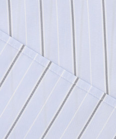 J.PRESS LADIES L 【洗える】ランダムストライプ シャツカラー ブラウス