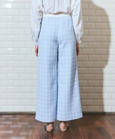 GRACE CONTINENTAL ツイードイージーパンツ