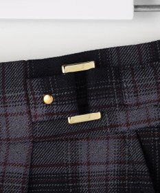 ANY SIS L ビューティサーモ2WAYストレッチチェック スカート