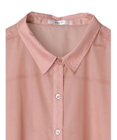 Green Parks ＥＧＯＩＳＴ　５分袖短丈シアーシャツ