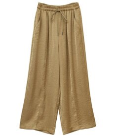 YECCA VECCA ビンテージサテンイージーワイドパンツ