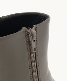 組曲 【23.5cm~24cm】パールヒールミドルブーツ