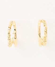 ICB ダブルループピアス ゴールド系