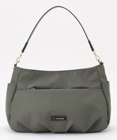 LA BAGAGERIE ポリエステルキャンバス　タックショルダー