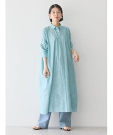 AMERICAN HOLIC 丈違いラメストライプワンピース