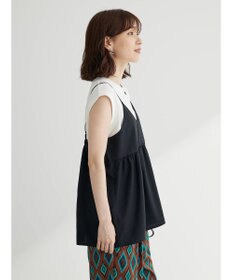 Green Parks 切替ギャザーキャミソール