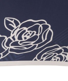 MOONBAT LANVIN COLLECTION 長傘 ローズ サテンプリント ジャンプ 耐風