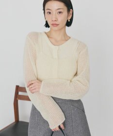 AMERICAN HOLIC 甘編みキャミカーディガンセット