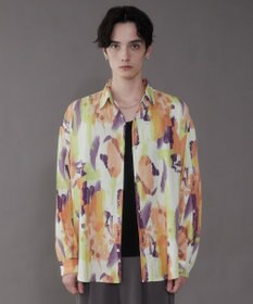 WEGO アムンゼンパターンBIGシャツ（LS）