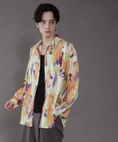 WEGO アムンゼンパターンBIGシャツ（LS）