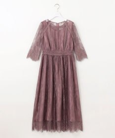 ANY SIS 【洗える】パネルレース ドレス