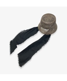 林八百吉商店 un chapeau  スカーフ付きベルハット