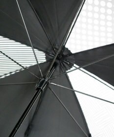 +RING レディース向け プラスリング 長傘60cm BLK T1276