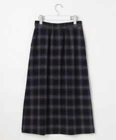 ANY SIS L ビューティサーモ2WAYストレッチチェック スカート