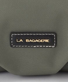 LA BAGAGERIE ポリエステルキャンバス　タックショルダー