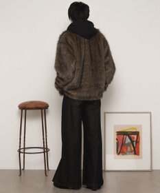 WEGO フェイクファーZIPブルゾン