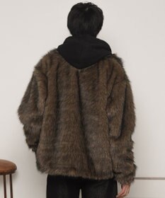 WEGO フェイクファーZIPブルゾン