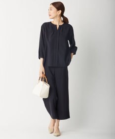 J.PRESS LADIES 【洗える】リラクシオンツイル パンツ