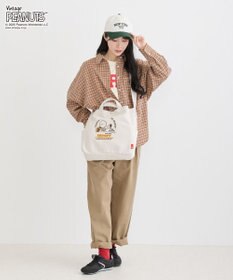 ROOTOTE 8467【ルートート】スヌーピー IP.ミディアム.2way.ピーナッツ-0X