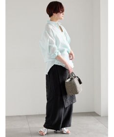 Te chichi フレンチリネンシャツ