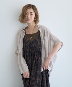 YECCA VECCA 2wayスクエアリブタンクトップ