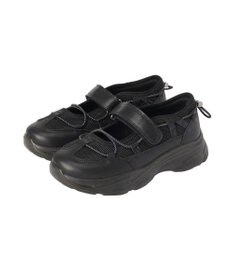 Green Parks ドロストコードメッシュスニーカー