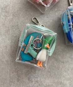 WEGO 立体クリアミニポーチ