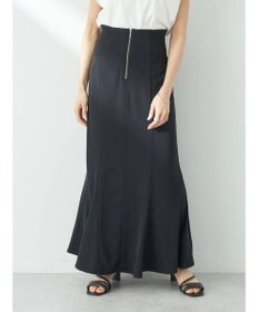 earth music&ecology バックレースサイドリブマーメイドスカート