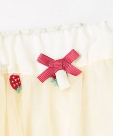 ANY KIDS 【Strawberry Collection】総刺繍 いちごチュールスカート