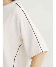 Green Parks ライン使いポンチカットプルオーバー