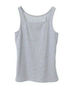 YECCA VECCA 2wayスクエアリブタンクトップ