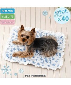PET PARADISE ペットパラダイス クールマット 《トワルドジュイ柄》 Ｓ