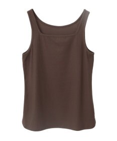 YECCA VECCA 2wayスクエアリブタンクトップ