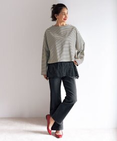 UNFILO UNFILO DENIM フレア グレー