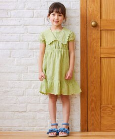 ANY KIDS エンブロイダリー レース ワンピース