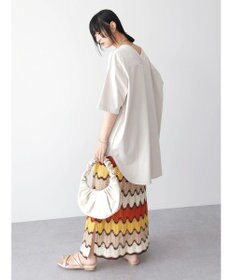 Green Parks 接触冷感バックカシュクールチュニック