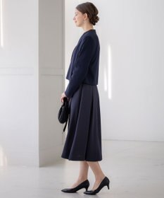 23区 【APPLAUDIR】ノーブルサテン レースコンビドレス