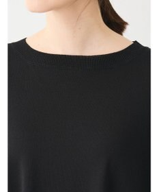 Green Parks 推しニット　裾ラインポンチョ型チュニック