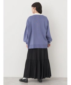 earth music&ecology クルーネックミドル丈カーディガン