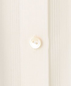 23区 【洗える】シアーストライプ ノースリーブ ブラウス