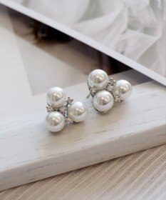 Tiaclasse 【選べる２タイプ・金属アレルギー対応】フルーツパールピアス