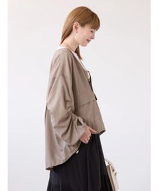 AMERICAN HOLIC イージーケア＋接触冷感　シアーブルゾン