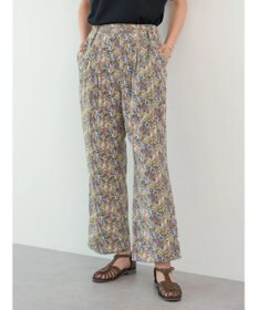 Green Parks ボタニカル柄イージーパンツ