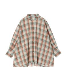 Green Parks チェック柄シャツチュニック
