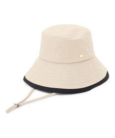 TOCCA 【サイズ調整可】TRIM RIBBON BUCKET HAT コットン バケットハット