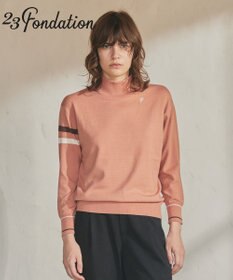 23区GOLF 【23Fondation/WOMEN】レーヨンストレッチ カラーニット