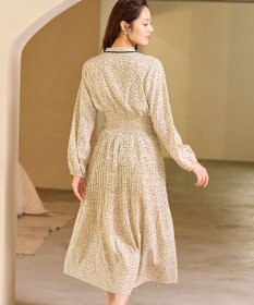 Feroux ウエストシャーリングラッフル ワンピース