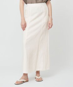 BEIGE， BURDOCK / Iラインスカート