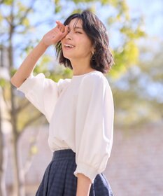 ANY 【UVカット/抗菌防臭/速乾/手洗い可】エニィファンクション ボリュームスリーブシャツ